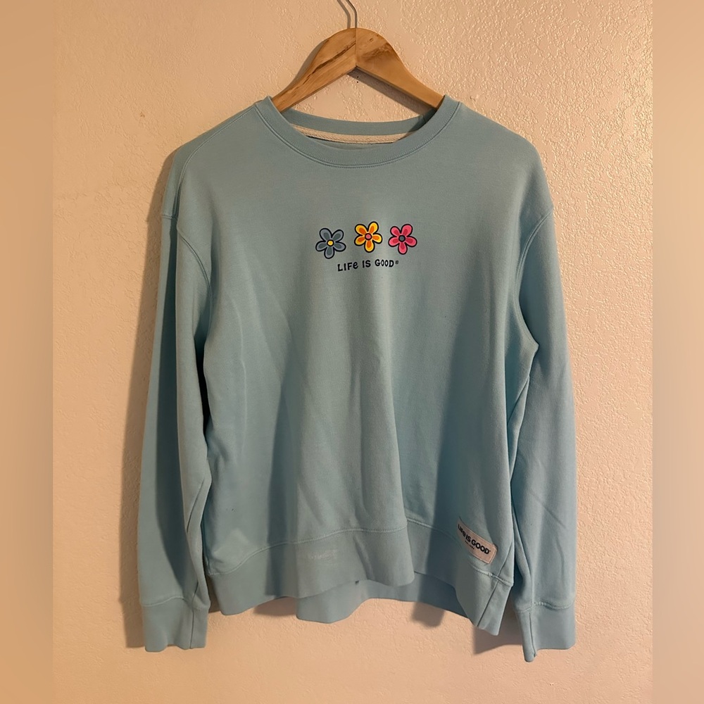 Life is Good Crewneck
